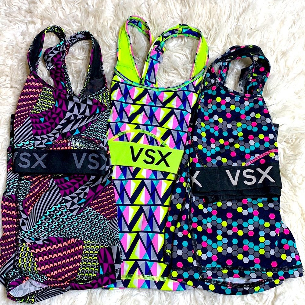 VS workout shorts and bra s/p